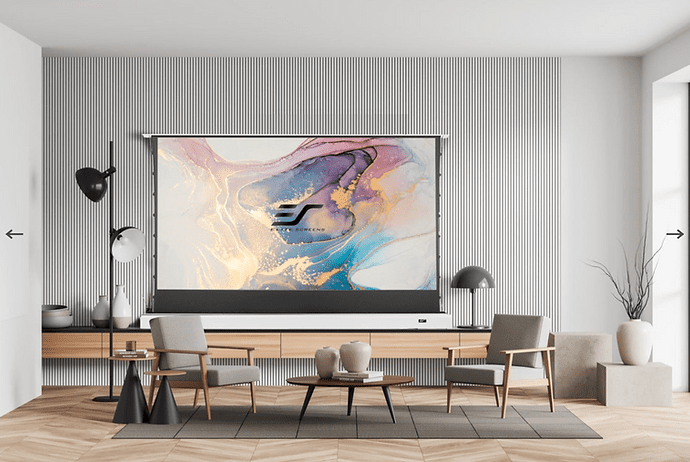 Elite Screens Floor-Up 3 CineGrey 4D FTE135XH2-C4D – Bild 3