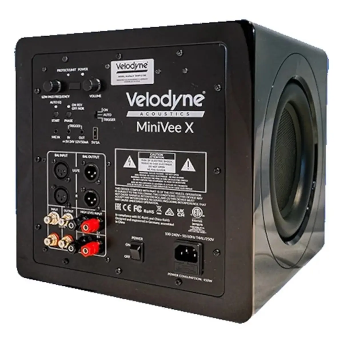 Velodyne MiniVee X (Schwarz glänzend) – Bild 3